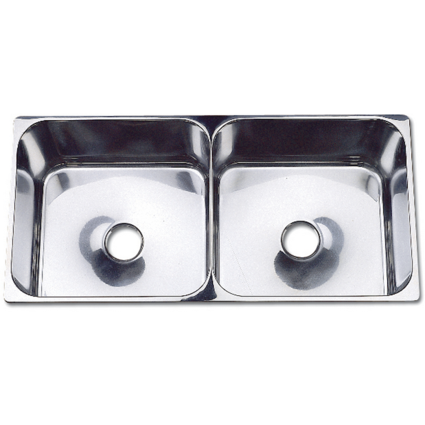 10232 of Scandvik Double Sink - 10232