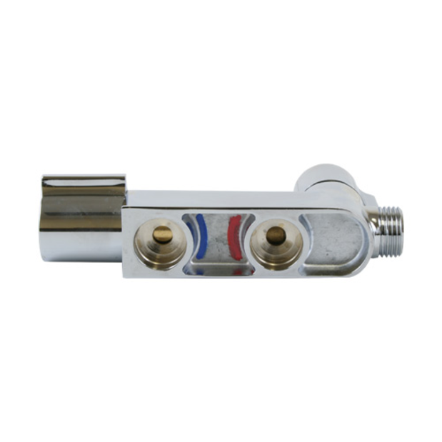 back of Scandvik Mini Compact Thermostatic Mixer