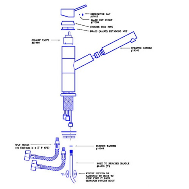 Minimalistic Compact Pull-Out Mixer 