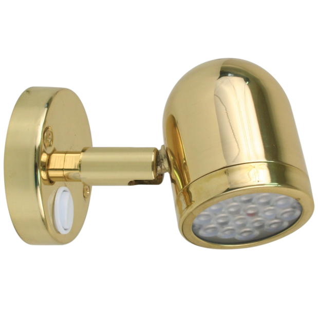 19052 of Scandvik Polished Brass Cabin & Reading Light