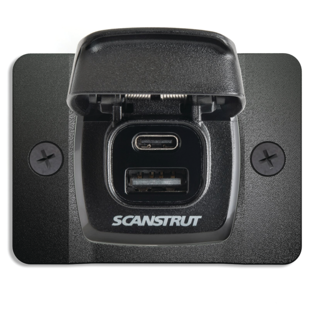 Flip Pro Ultra-Fast USB Charger with Front Fit Bezel