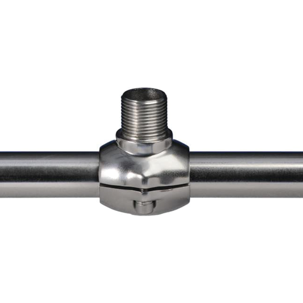 Rail Mount for Single GPS / VHF Antenna