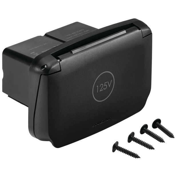 SC-V-P1 Dual Waterproof 125V 20A AC Outlet