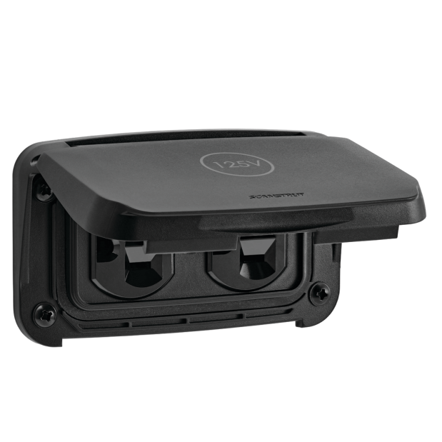 SC-V-P1 Dual Waterproof 125V 20A AC Outlet