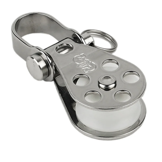 01-03 of Schaefer Marine 19mm 1 Series Block - Front Side Shackle