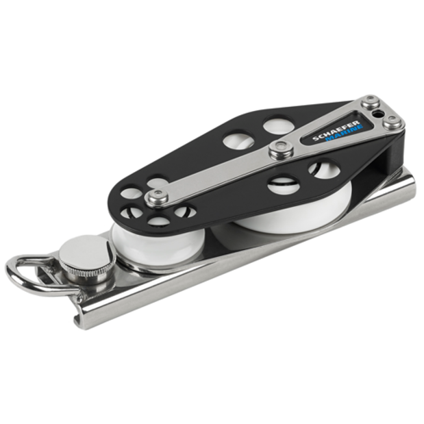 74-44 of Schaefer Marine SCH Adjustable Twin Sheet Lead System for T-Track