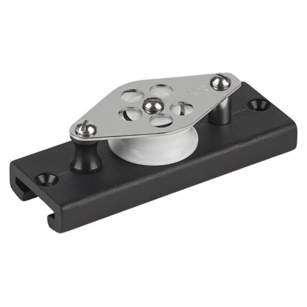 74-77 of Schaefer Marine Traveler Control Car for 1-1/2" Track - Single Sheave with Becket