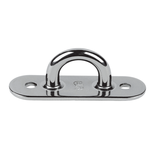 3" Long of Schaefer Marine Welded Pad Eyes - 304 Stainless Steel