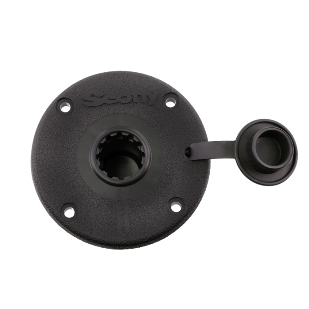 Round Flush Deck Mount
