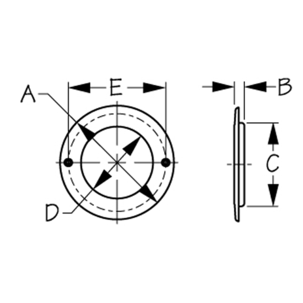 dia of Sea-Dog Line 3" Hole Liners