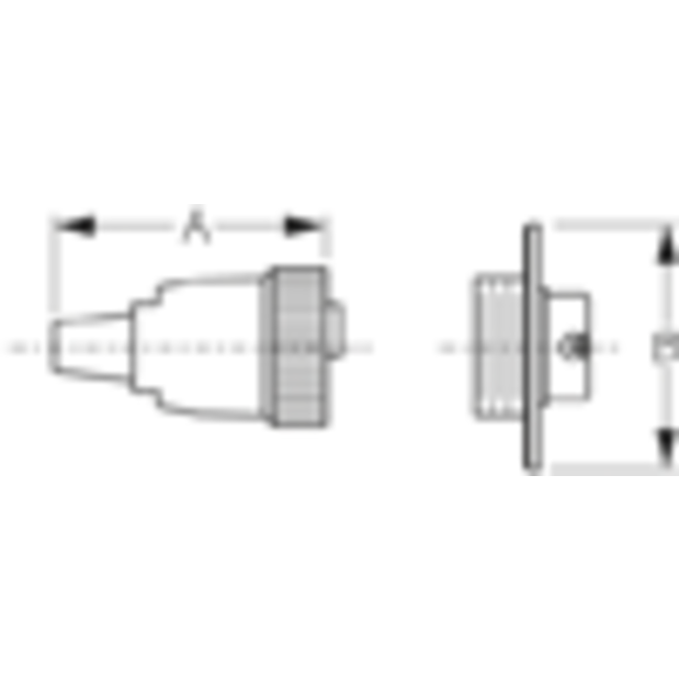 Polarized Electrical Connector - Plastic