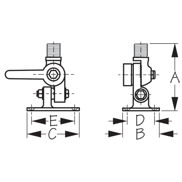 Antenna Bracket - Nylon