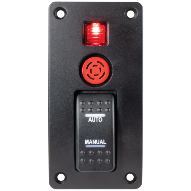 Bilge Pump High Water Alarm Panel w/ Switch