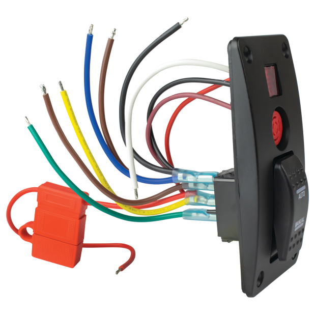 Bilge Pump High Water Alarm Panel w/ Switch