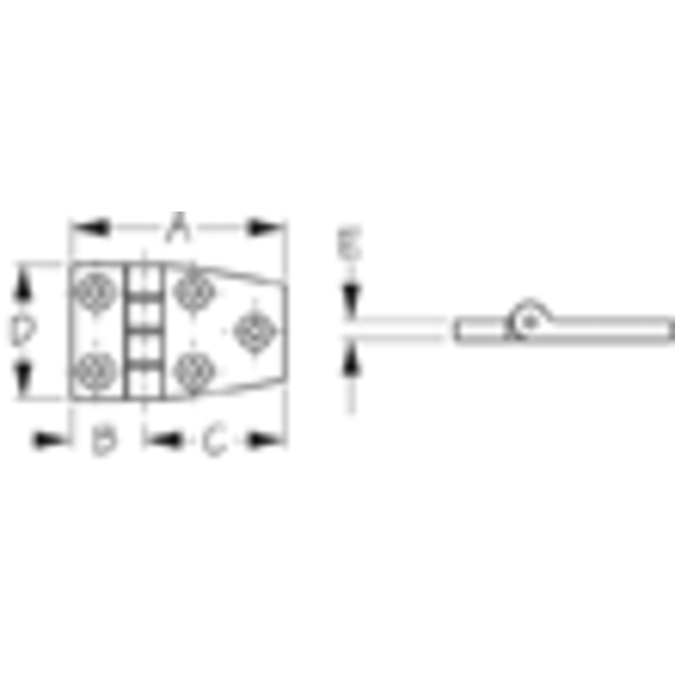 Short Side Door Hinge