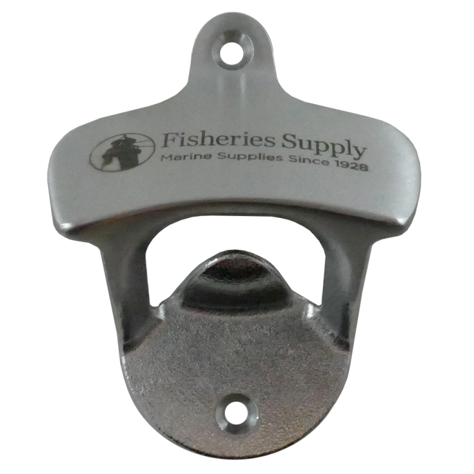front view of Sea-Dog Line Bottle Opener with Fisheries Logo