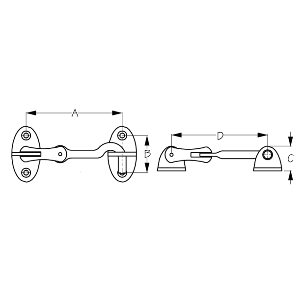 Door Hook With Swivel