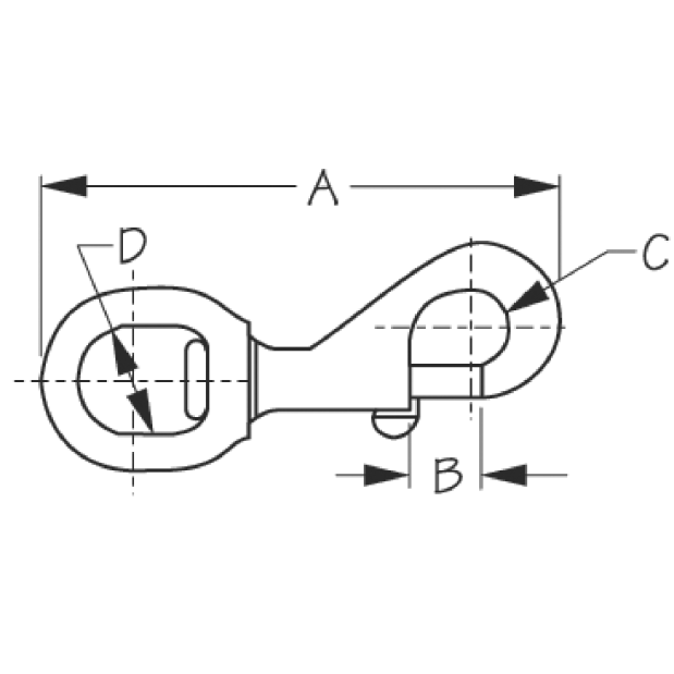 Swivel Eye Bolt Snap