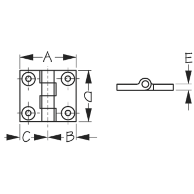 Butt Hinge