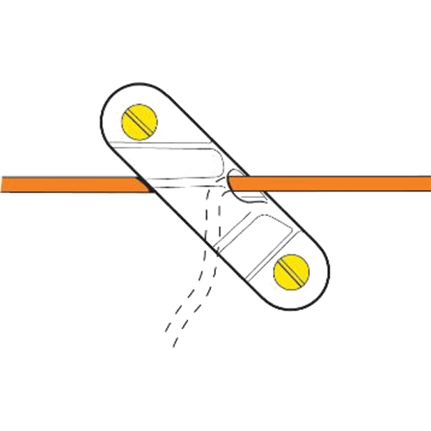 illustration of use of Sea-Dog Line Camcleat Racing Sail Line Port & Starboard