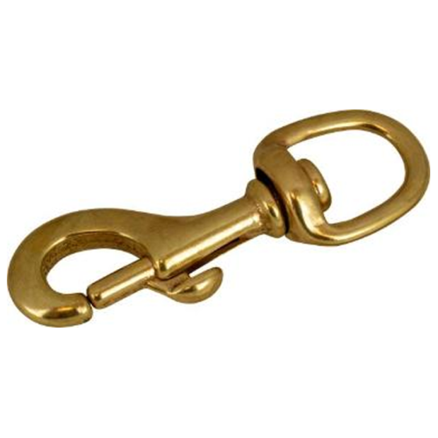 139016 of Sea-Dog Line Cast Brass Swivel Eye Bolt Snap