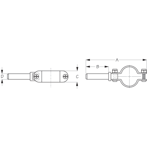 Clamp-on Oar Locks