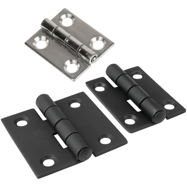 Dampening Butt Hinge, 4 Hole