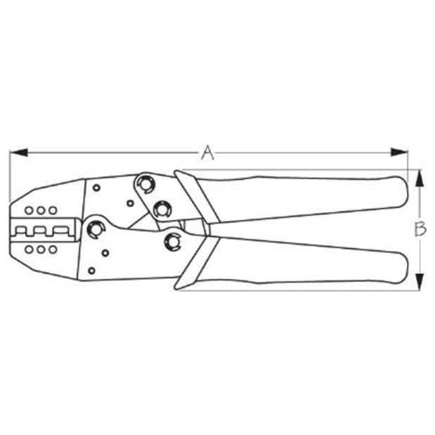 dia of Sea-Dog Line Deluxe Terminal Crimper Tool