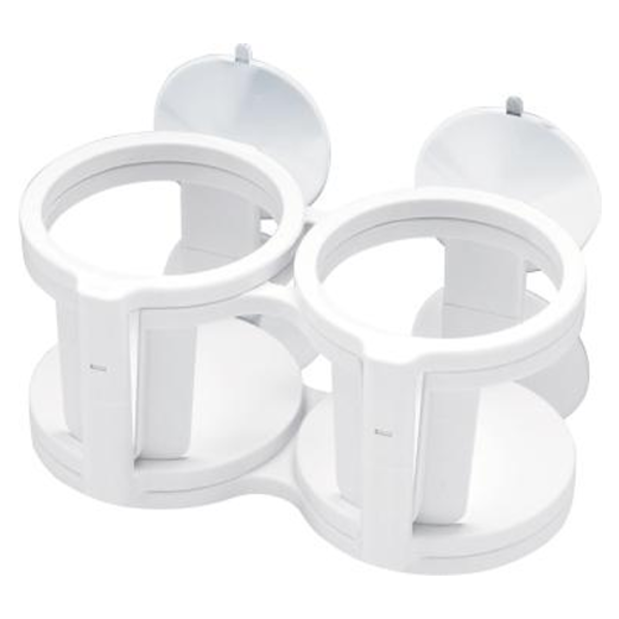 two of Sea-Dog Line Suction Cup Mounted Dual / Quad Drink Holder