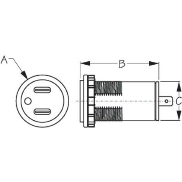 Dual USB-C Power Socket 8A