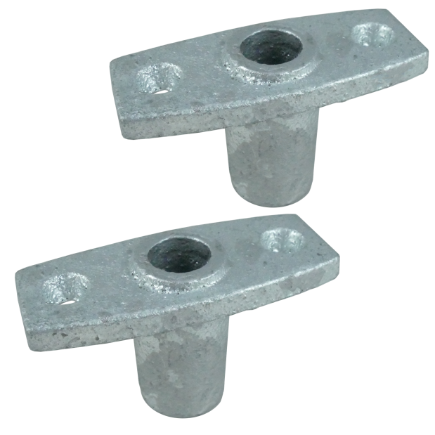 580880 of Sea-Dog Line Top Mount Oarlock Sockets - Galvanized, 1/2" Shank