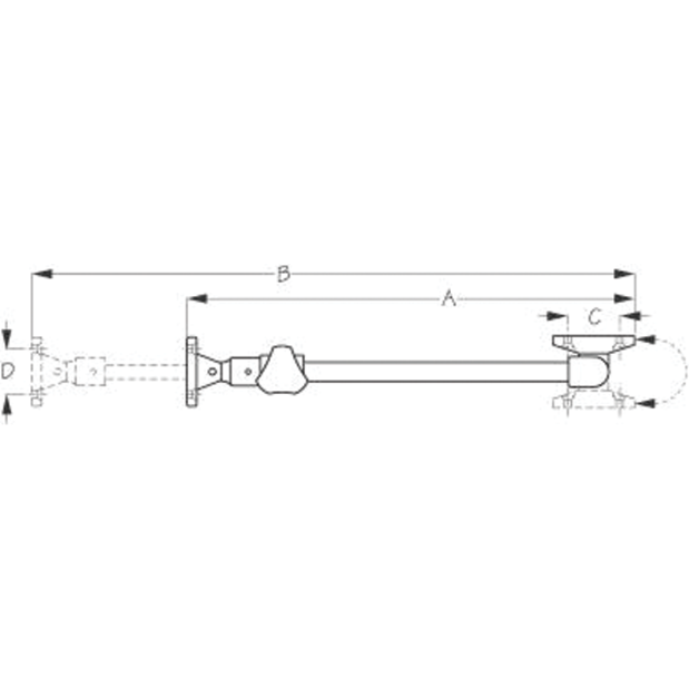Hatch Adjuster with Swivel