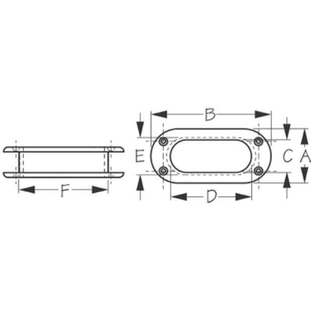 Hawse Pipe With Back Flange