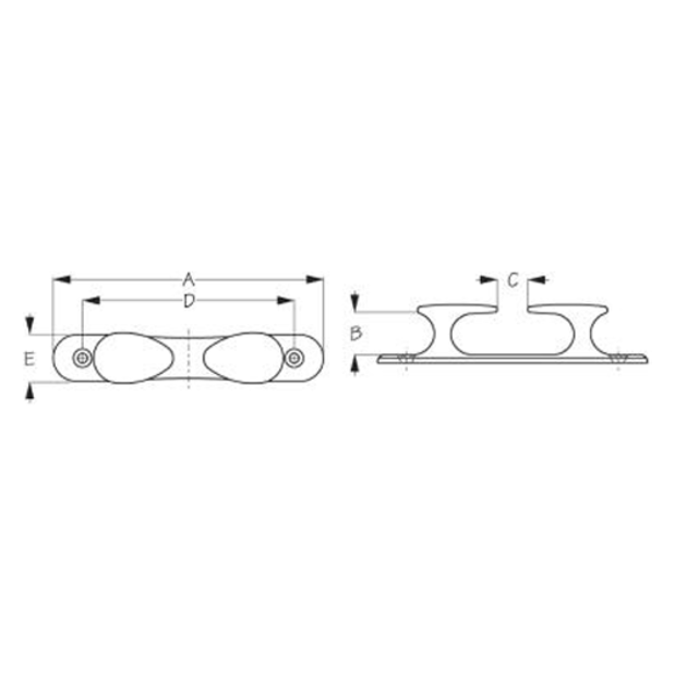 dia of Sea-Dog Line Heavy Duty Chock