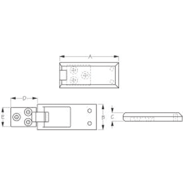Hidden Fastener Hinge