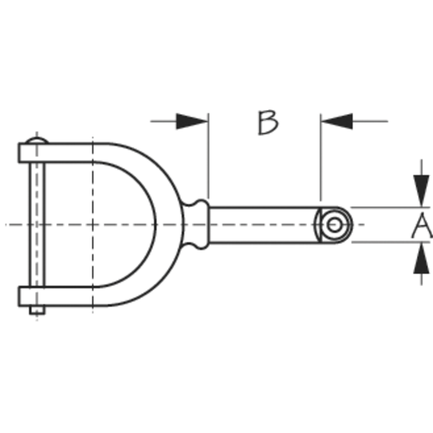Dimensions of Sea-Dog Line Oarlock and Socket