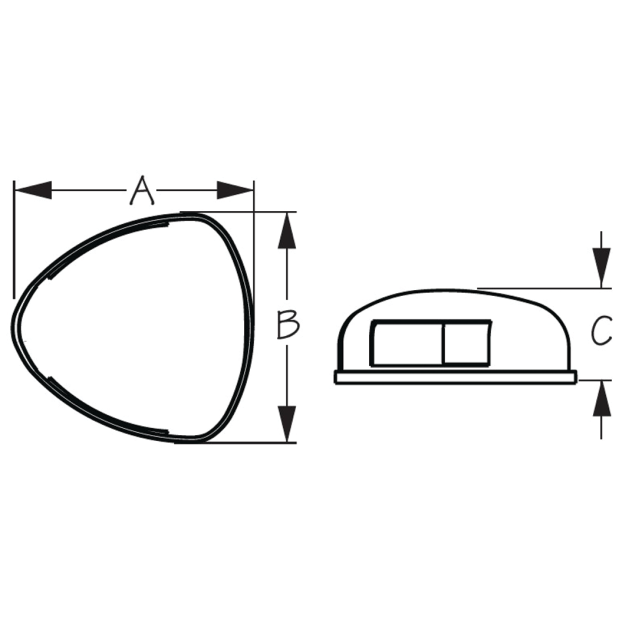 LED Top Mount Side Light