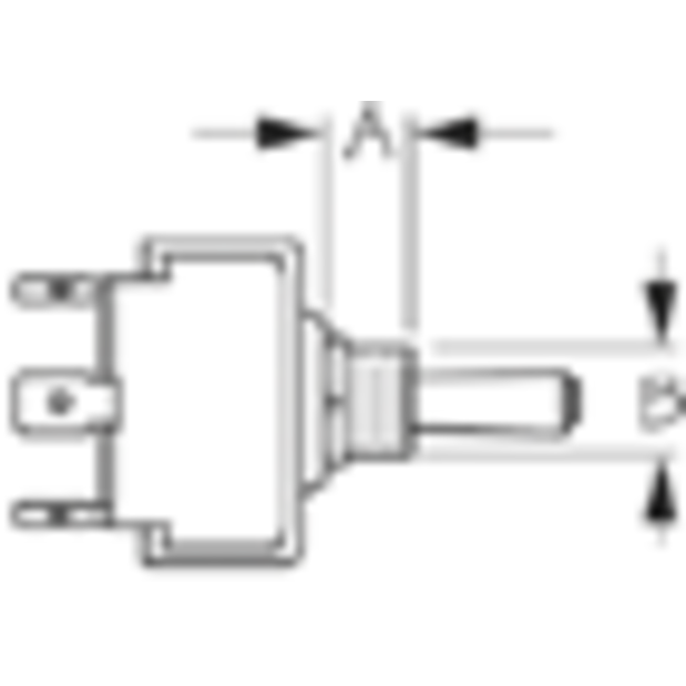 Light Tip Toggle Switch