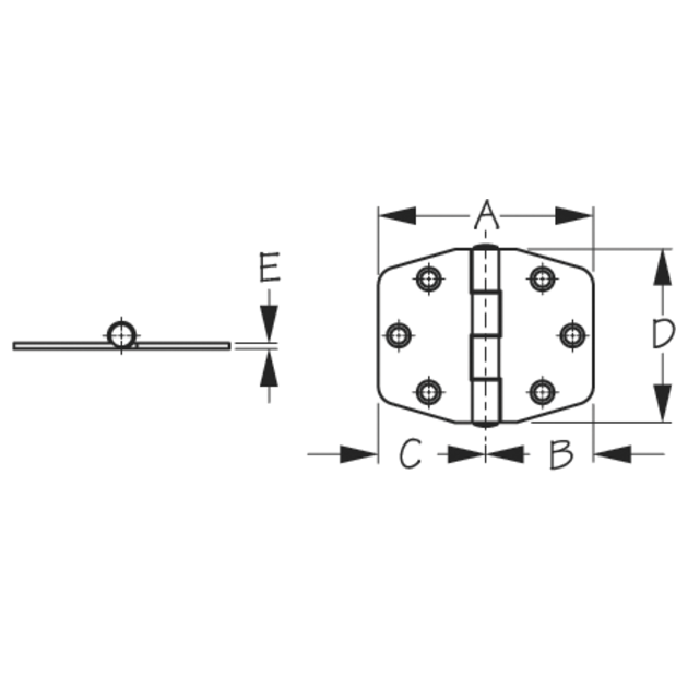 Locker Hinge