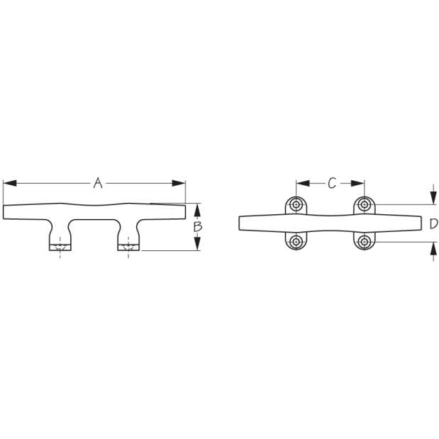 Open Base Cleat 