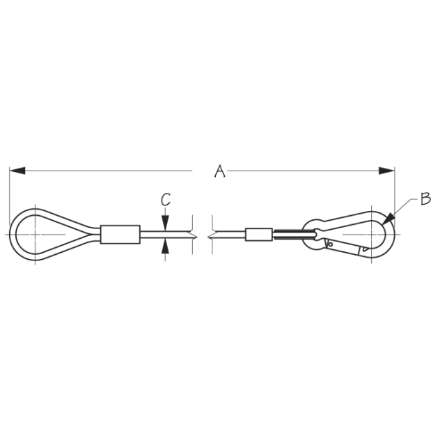 Outboard Motor Safety Cable