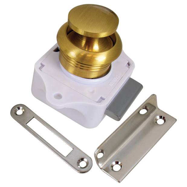 Push Button Rim Latch