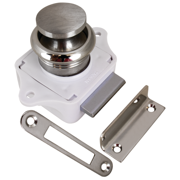 Push Button Rim Latch