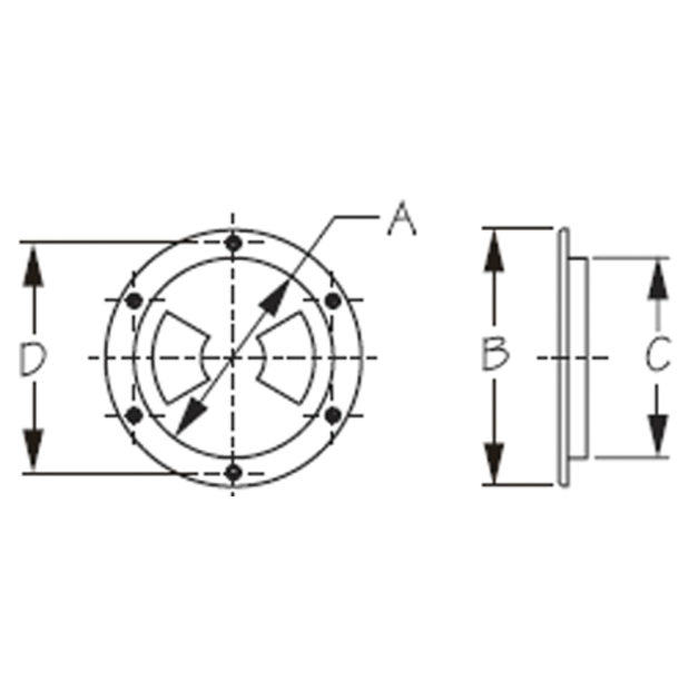 Quarter Turn Deck Plate
