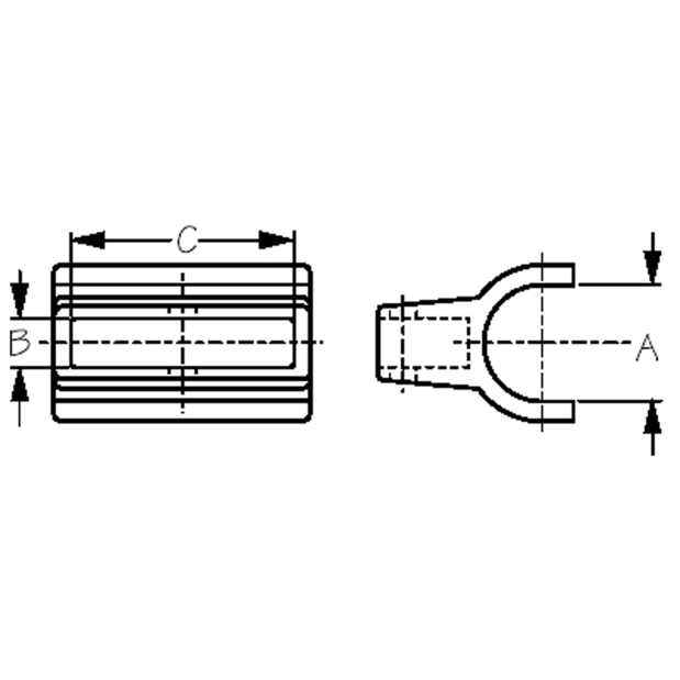 Rail Mount Bow Socket