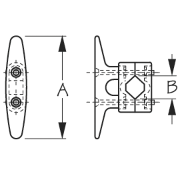 Rail Mount Cleat