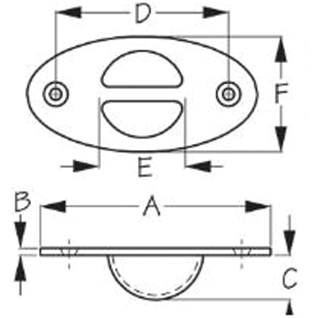Recessed Anchor Point / Horizontal