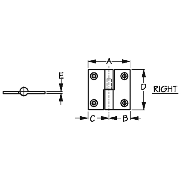 Take-Apart Hinge
