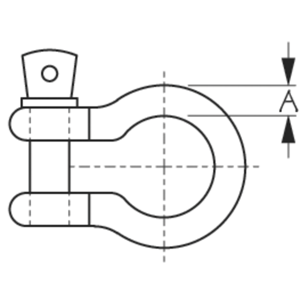Screw Pin Anchor Shackle