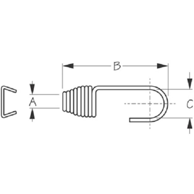 Shock Cord Hooks and Crimps